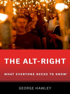 cover image of The Alt-Right